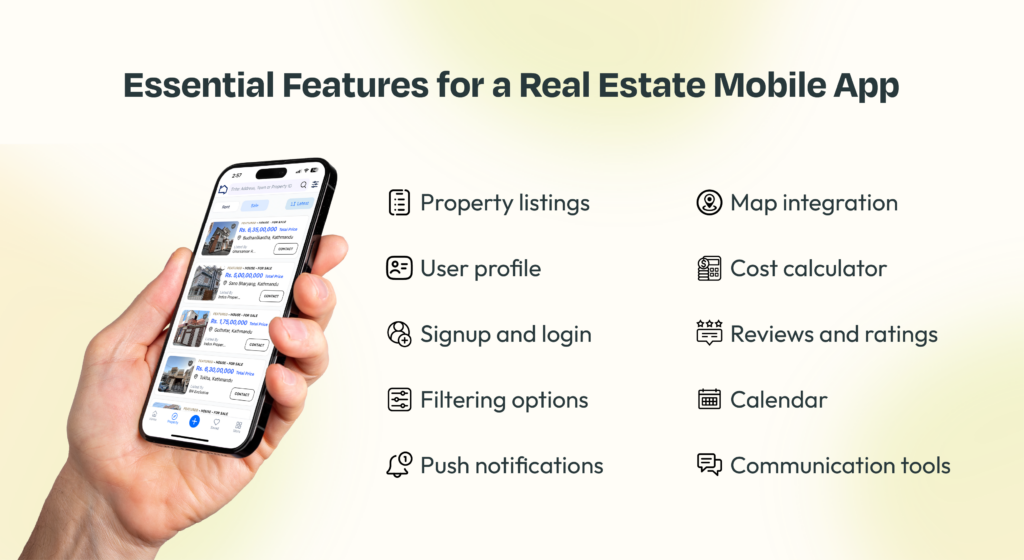 real estate mobile app development