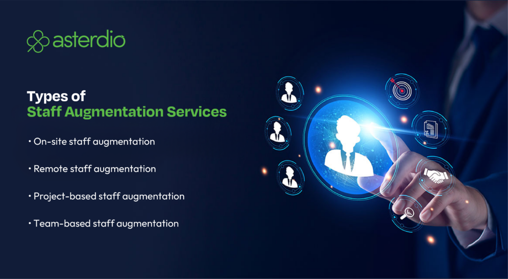 types of staff augmentation services